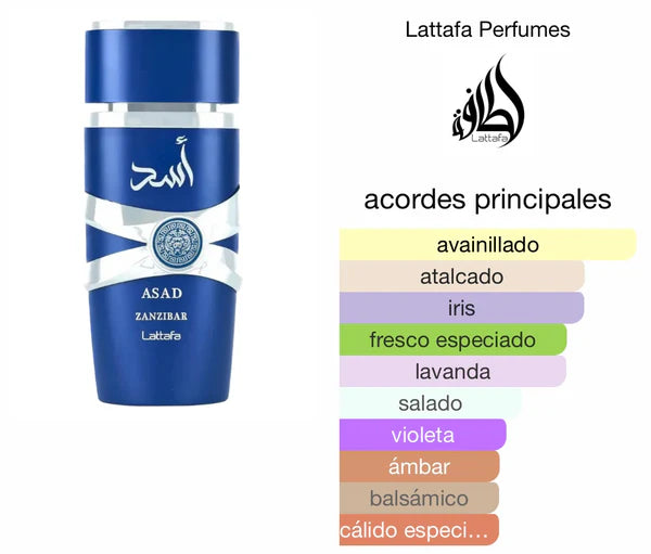 COMBO 2X1 | Perfumes Árabes Asad EDP + Asad Zanzibar - ENVÍO GRATIS