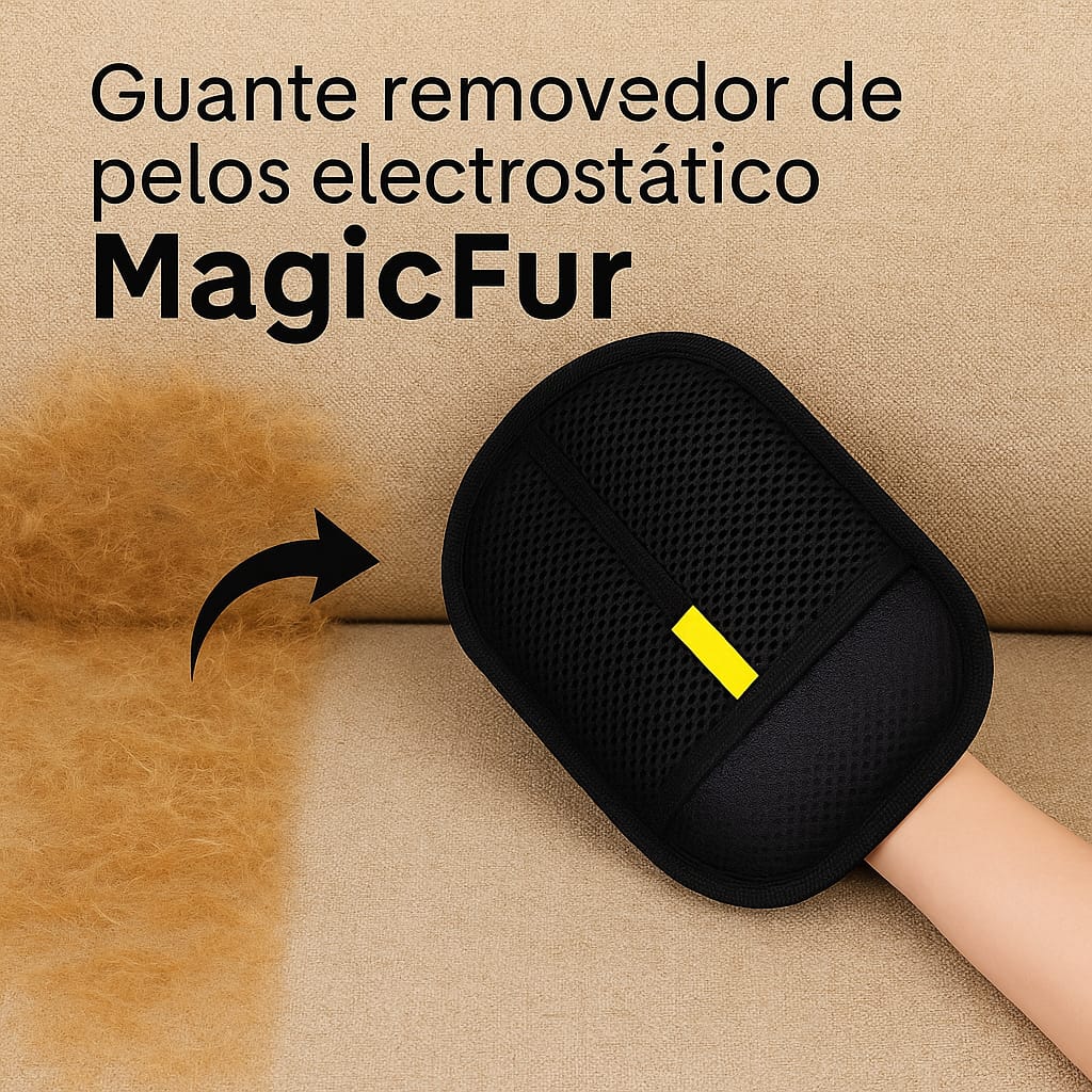2X1 OFERTA  Guante MagicFur + Pelota Rollie interactiva