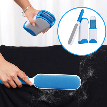 🐾 Kit 2 en 1 Quita Pelos: Cepillo a Vapor + Cepillo Removedor