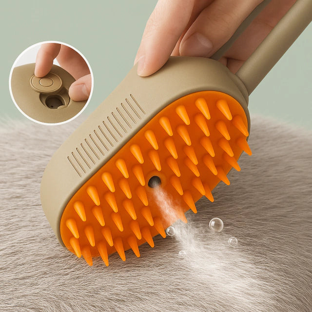 🐾 Kit 2 en 1 Quita Pelos: Cepillo a Vapor + Cepillo Removedor