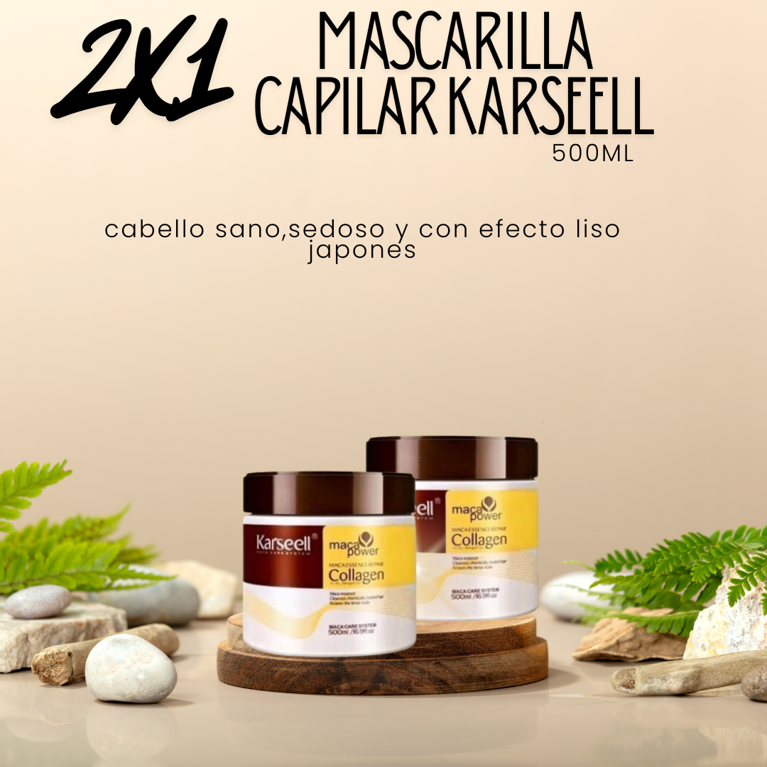 Mascarilla Capilar|Karseell 2X1