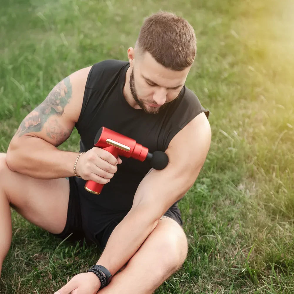 Pistola de Masaje Muscular Profesional | Potencia y Precisión