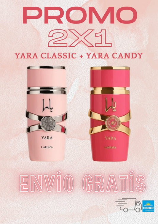 🌸 ¡PROMO 2X1! YARA Classic + YARA Candy | ENVÍO GRATIS