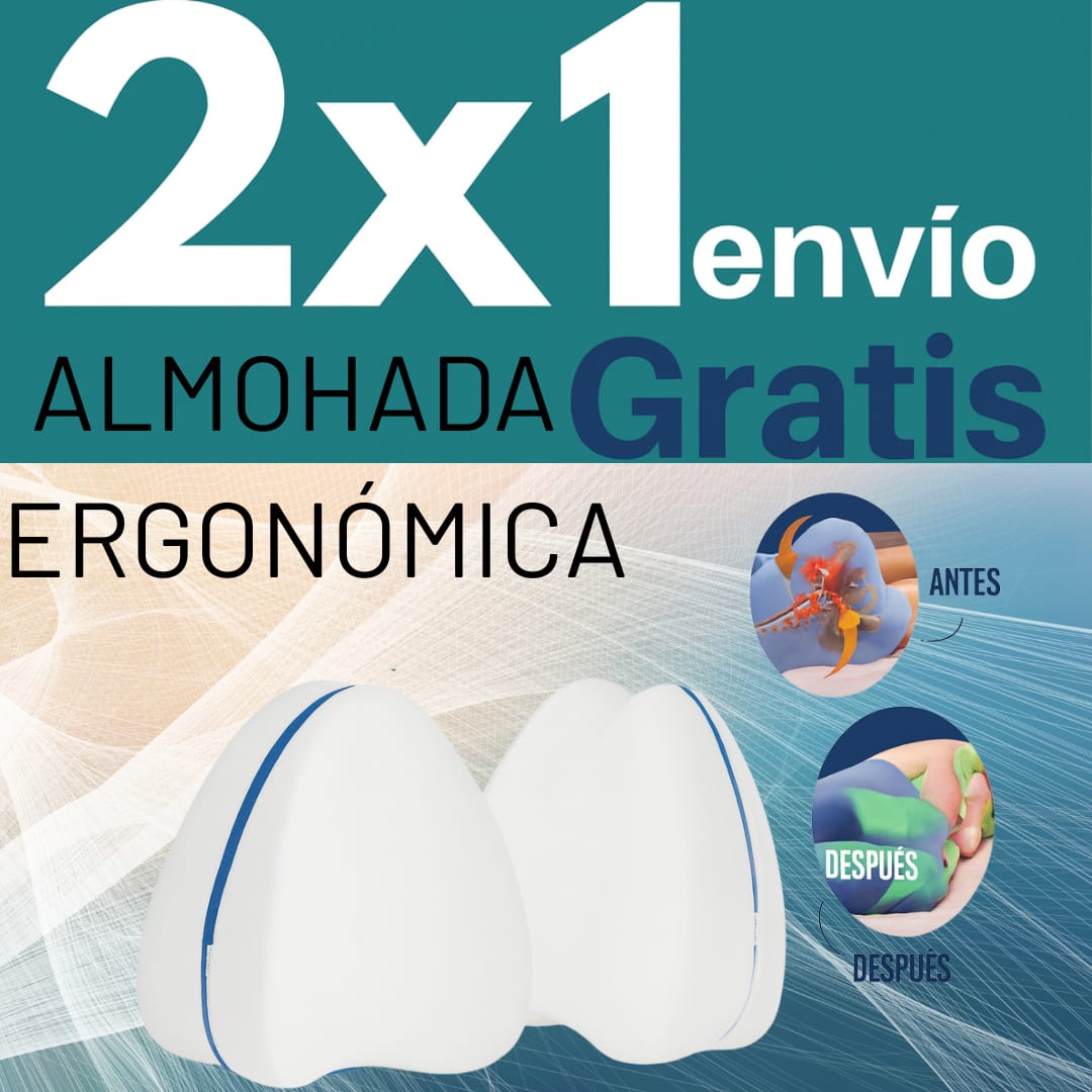 2X1 Sleep Comfort Max Despedite del Dolor De Ciática, Cervical y Cadera