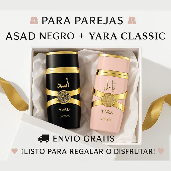 💑EDICIÓN ESPECIAL PARA PAREJAS | Lataffa ASAD MEN + YARA CLASIC 100ml