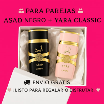 💑EDICIÓN ESPECIAL PARA PAREJAS | Lataffa ASAD MEN + YARA CLASIC 100ml