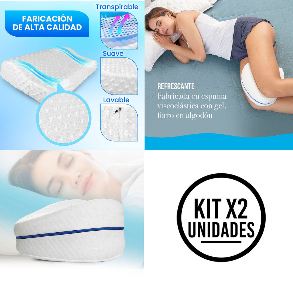 2X1 Sleep Comfort Max Despedite del Dolor De Ciática, Cervical y Cadera