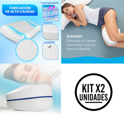 2X1 Sleep Comfort Max Despedite del Dolor De Ciática, Cervical y Cadera